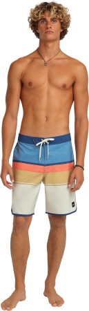 LENNOX SCALLOP 19 Boardshort 2026 light khaki lennox scallop 