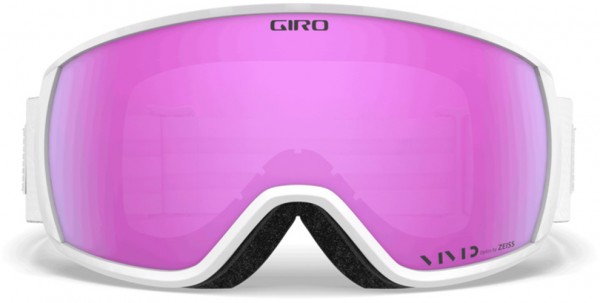 FACET Schneebrille 2023 white iridescent/vivid pink 