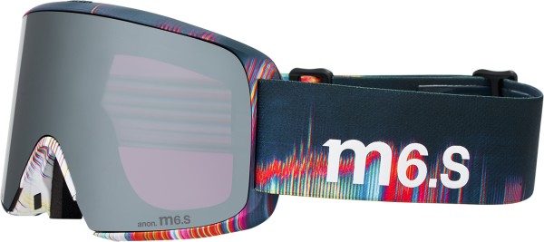 M6S Schneebrille 2026 glitch lines/perceive sun onyx 