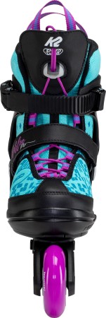 MARLEE PRO Kinder Inline Skate light blue/purple inkl. ALPINA XIMO 2 purple hearts gloss 
