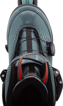 EDDIE BOA Kinder Inline Skate 2026 dark teal inkl. SABRES 4 Schlittschuh Eiskufen 