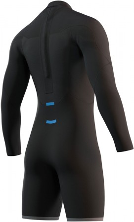 BRAND 3/2 LS BACK ZIP Shorty 2024 black 