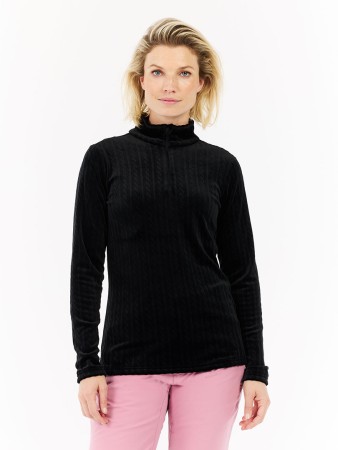 PRTGAIL 1/4 ZIP Top 2026 true black 