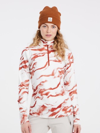 PRTRIKOTI 1/4 Zip Fleece 2024 uluru rust 
