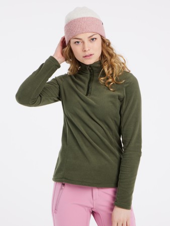 MUTEZ 1/4 Zip Fleece 2024 botanic green 