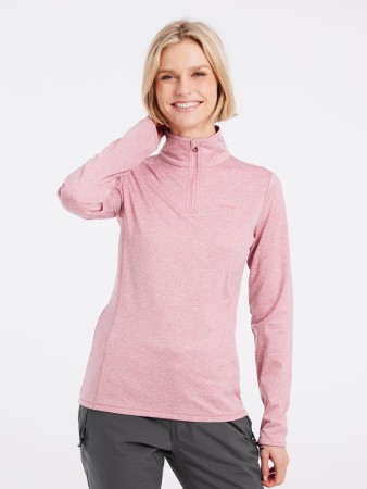 FABRIZM 1/4 Zip Fleece 2024 cameo pink 