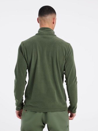 PRTLOMONO 1/4 Zip Fleece 2024 thyme 