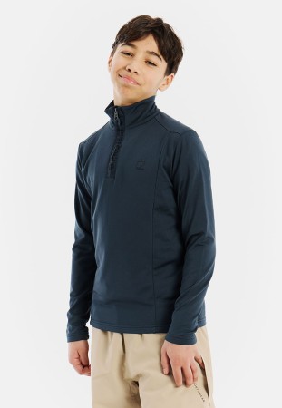 REWILLOWY JR 1/4 ZIP Fleece 2026 twilight navy 