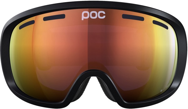 FOVEA Schneebrille 2025 uranium black/partly sunny orange 