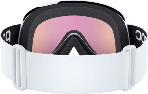 RETINA Schneebrille 2025 hydrogen white/partly sunny orange 