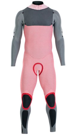 SEEK CORE 5/4 BACK ZIP Full Suit 2024 atlantic-blue L