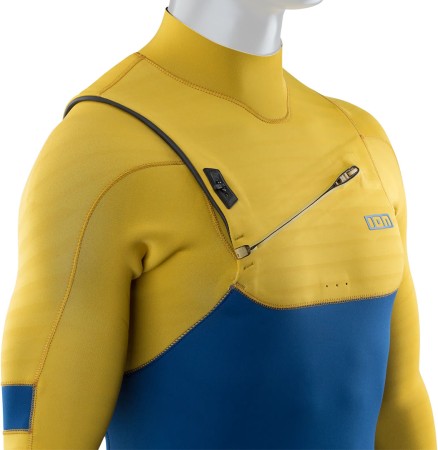SEEK CORE 3/2 LS CHEST ZIP Shorty 2024 faint blue 