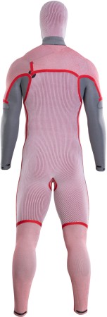 SEEK AMP 6/5 HOOD CHEST ZIP Full Suit 2026 black 