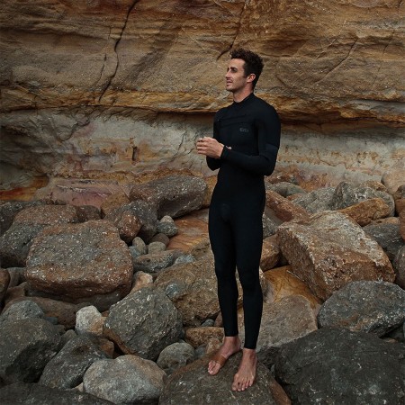 SEEK AMP 5/4 CHEST ZIP Full Suit 2025 black 