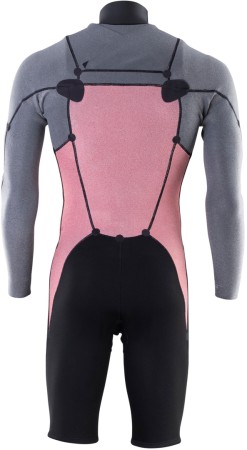 ELEMENT 2/2 LS CHEST ZIP Shorty 2025 black 