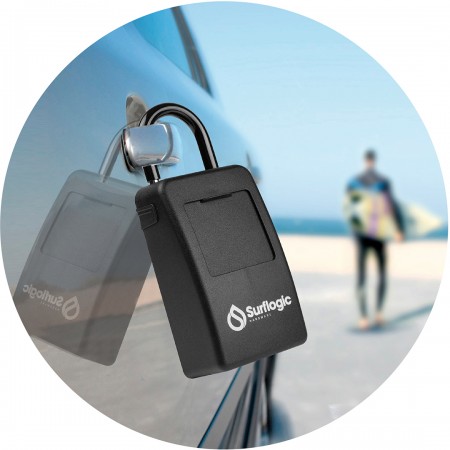 KEY SECURITY LOCK LED black 