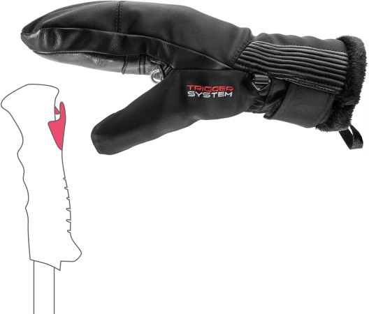 VALLARTA 3D WOMEN Fäustling 2026 black 