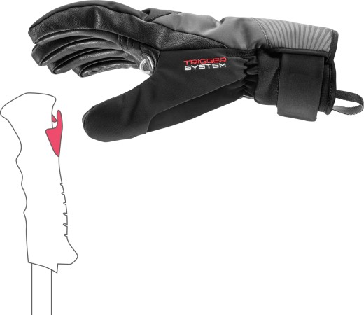 SPARROW 3D Handschuh 2026 black/graphite 