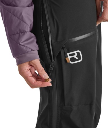 3L ORTLER WOMEN Hose 2025 black raven 