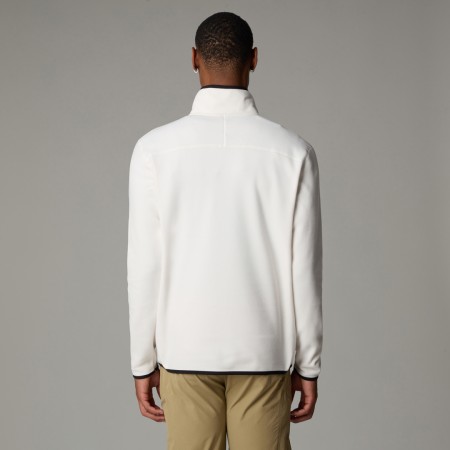 GLACIER 1/4 ZIP Fleece 2025 gardenia white 