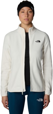 WOMEN 100 GLACIER Zip Fleece 2025 white dune 