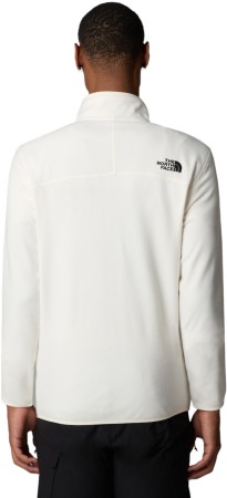 100 GLACIER 1/4 ZIP Fleece 2025 white dune 