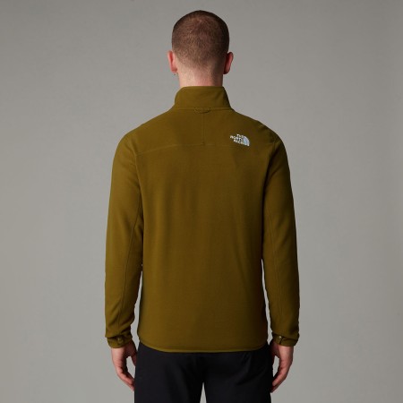 100 GLACIER Zip Fleece 2025 moss green 