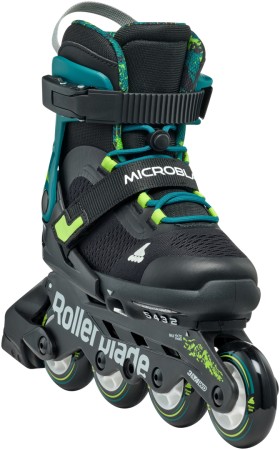 MICROBLADE XT Inline Skate 2025 black/petrol green 