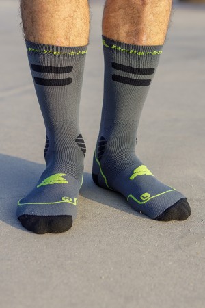 HIGH PERFORMANCE Socks 2026 anthracite/lime 