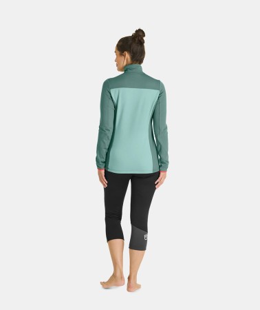 FLEECE LIGHT ZIP NECK Sweater 2026 arctic grey 