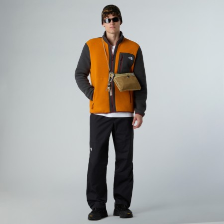 YUMIORI Zip Fleece 2026 agate orange/asphalt grey/sumac 