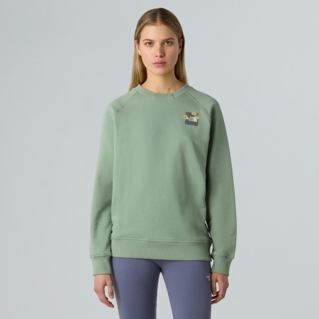WOMEN CONNECT GRAPHIC RELAXED Sweater 2026 slate moss 