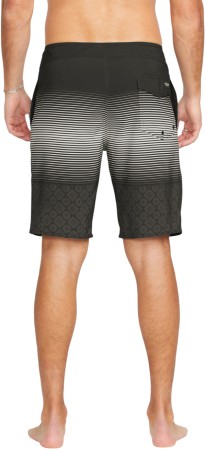 LIDO STRIPE MOD 20 Boardshort 2025 black 