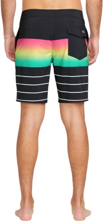 QUARTA FADE MOD 19 Boardshort 2025 new black 