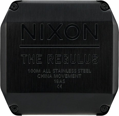 REGULUS STAINLESS STEEL Uhr all black 
