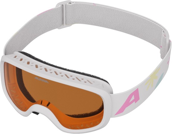 CARVY 3.0 Schneebrille 2026 white matt/orange 