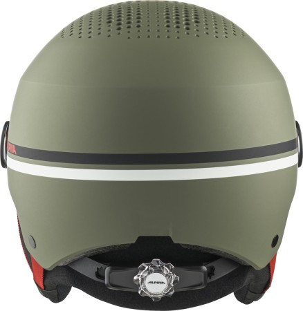 ZUPO VISOR Q-LITE Helm 2025 olive/red matt 