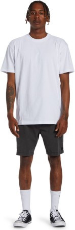 CROSSFIRE WAVE WASHED HYBRID 18 Boardshort 2025 washed black 