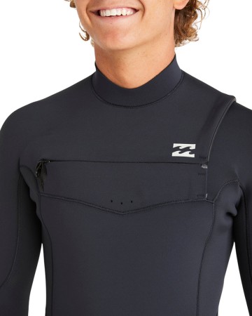 4/3 ABSOLUTE NATURAL CHEST ZIP Full Suit 2025 black 