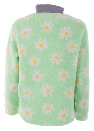 SHERPA HALF ZIP Fleece 2023 mint big daisy 