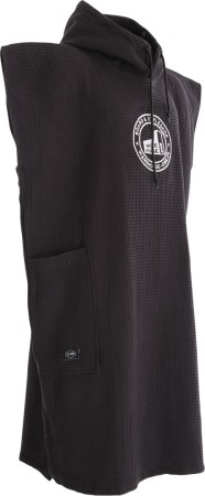 X WH1 CLASSIC LIGHT Poncho black waffle 