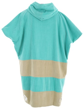 X WH1 V BEACH CREW Poncho aqua 90 