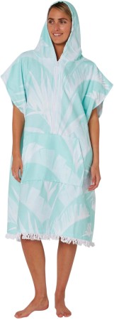 LADIES HOODED ZIP Poncho 2025 mint 