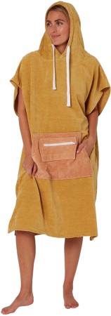 LADIES DAYDREAM HOODED Poncho 2025 custard 