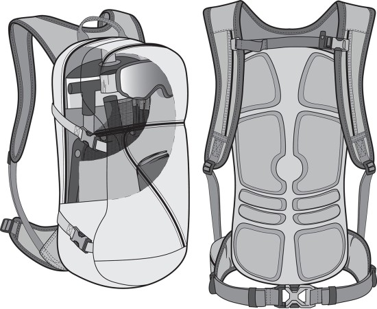 SL18 Rucksack 2026 dark black 