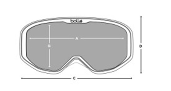 INUK Goggle 2026 red blue matte/rosy bronze 