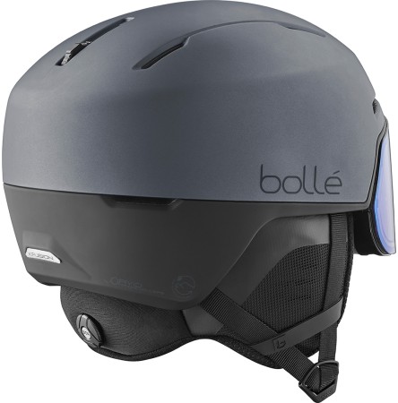 X-FUSION MIPS Helm 2025 titanium black matte/photochromic blue 
