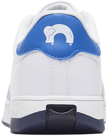 BEPPI 2176230 Schuh mit Rollen white/blue/grey 