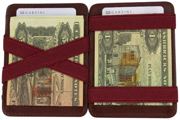 URBAN MAGIC WALLET RFID burgundy 