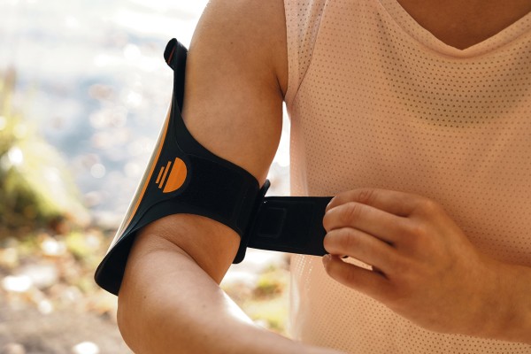 HERMETIC Armband transparent black 